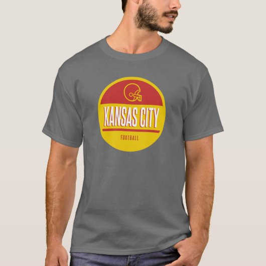 カンザスシティのレトロ Tシャツ (正面)