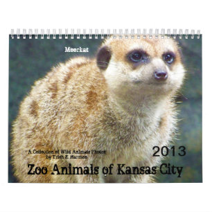 カンザスシティの動物園動物 カレンダー