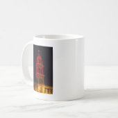 カンザスシティの広場ライト! コーヒーマグカップ (正面左)