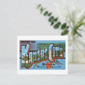 カンザスシティよりこんにちは ポストカード (スタンド正面)