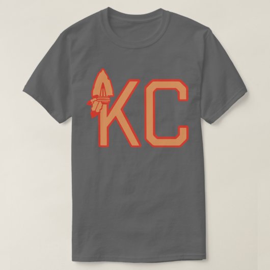 カンザスシティアローヘッドKCMO KCK 15 Tシャツ (デザイン正面)