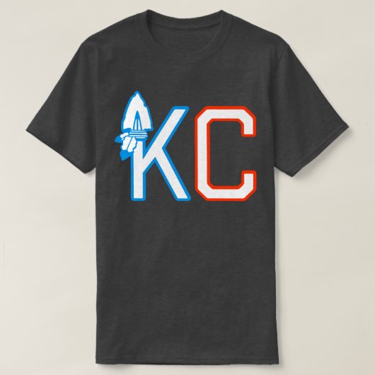 カンザスシティアローヘッドKCMO KCK 20 Tシャツ (デザイン正面)