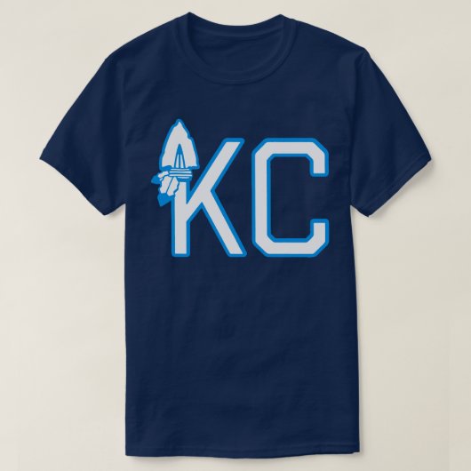 カンザスシティアローヘッドKCMO KCK 2 Tシャツ (デザイン正面)
