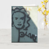 カンザスシティグラフィティ カード (黄色い花)