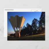 カンザスシティシャトルコックatダスクポストカード ポストカード (正面/裏面)