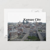 カンザスシティスカイラインとカンザスシティインザスカイ ポストカード (正面/裏面)