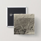 カンザスシティストックヤードカンザスシティカンザス 缶バッジ (正面&裏面)