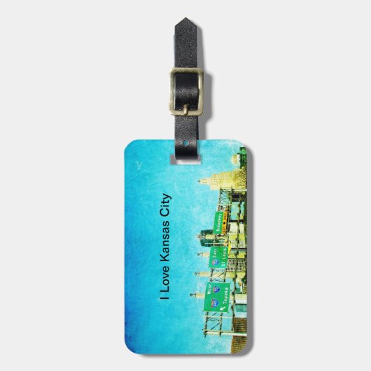 カンザスシティハイウェイ ラゲッジタグ (正面縦)