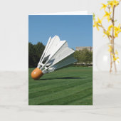 カンザスシティパブリックアート·シャトルコック カード (黄色い花)