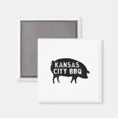 カンザスシティピグバーブ マグネット (正面/裏面)