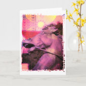 カンザスシティプラザホースファウンテンすべての行事 カード (黄色い花)