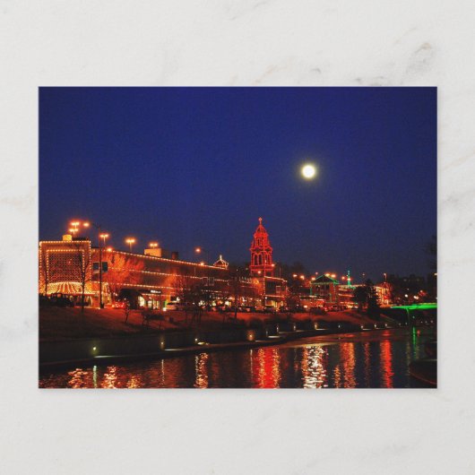 カンザスシティプラザライトアンダーフルムーン ポストカード (正面)