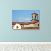 カンザスシティプラザルーフトップス キャンバスプリント (インサイチュ (ウッドフロア))