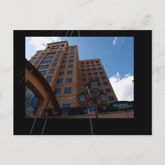 カンザスシティプラザ超高層ビル ポストカード (正面)