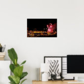 カンザスシティプラザLights, Fireworks 21 x 13ポスター ポスター (ホームオフィス)