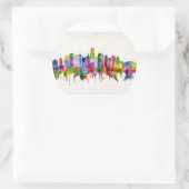 カンザスシティミズーリのスカイライン ラウンドシール (バッグ)