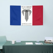 カンザスシティミズーリ州旗USA統一された州アメリカ 横断幕 (トレードショー)