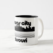 カンザスシティミズーリ ツートーンマグカップ (正面右)