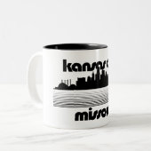 カンザスシティミズーリ ツートーンマグカップ (正面左)