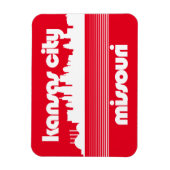 カンザスシティミズーリ マグネット (縦)