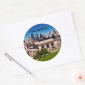 カンザスシティミズーリ ラウンドシール (封筒)