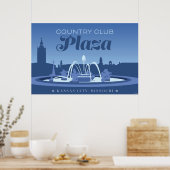 カンザスシティランドマーク:カントリークラブ – 36 x 24 ポスター (キッチン)
