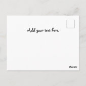 カンザスシティヴィンテージ旅行水の色 ポストカード (裏面)