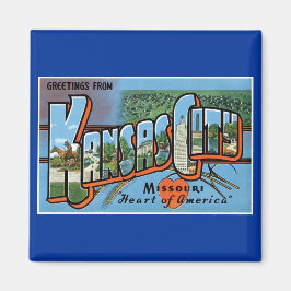 カンザスシティーからのご挨拶！ マグネット