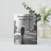カンザスシティーからの挨拶カンザスシティーヴィンテージ ポストカード (スタンド正面)