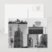 カンザスシティーのはがき ポストカード (正面/裏面)