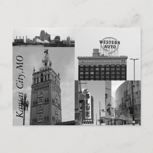 カンザスシティーのはがき ポストカード (正面)