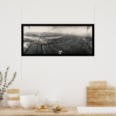 カンザスシティーのストックヤード写真1907 ポスター (キッチン)