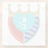 カンザスシティーのスポーツコースター ガラスコースター (裏面)