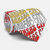 カンザスシティーのチーフのカラーがネクタイのスーツ ネクタイ (ロール)