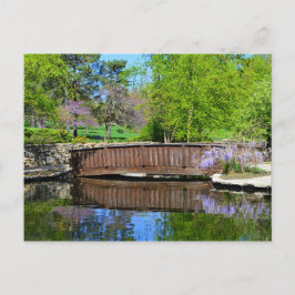 カンザスシティーのルーズパークで開花の藤 ポストカード