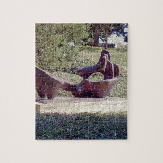 カンザスシティーの彫刻 ジグソーパズル (縦)