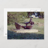 カンザスシティーの彫刻 ポストカード (正面/裏面)