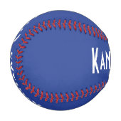 カンザスシティーカスタム野球 野球ボール (正面左)