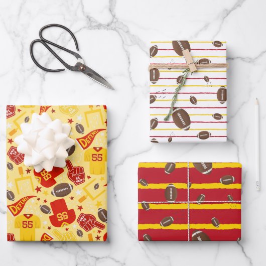 カンザスシティーサッカーラッピング紙 ラッピングペーパーシート (正面)