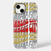 カンザスシティーチーズカラーズIphone 14ケース Case-Mate iPhoneケース (裏面)
