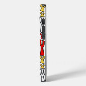 カンザスシティーチーズカラーズIphone 14ケース Case-Mate iPhoneケース (裏面 / 左)