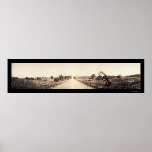 カンザスシティーファームライフ写真1909 ポスター (正面)