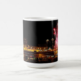 カンザスシティープラザライツ花火マグカップ コーヒーマグカップ