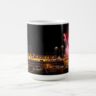 カンザスシティープラザライツ花火マグカップ コーヒーマグカップ