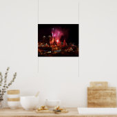 カンザスシティープラザライトで赤い花火 ポスター (キッチン)