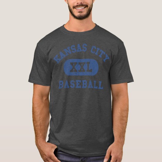 カンザスシティーベースボール II ヴィンテージ Tシャツ (正面)