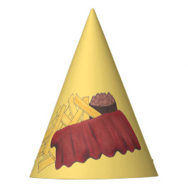 カンザスシティーメンフィスBBQバーベキュースペアリブグルメ パーティーハット