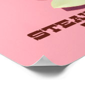 カンザスシティーヴィンテージスタイル旅行ポスター ポスター (角)