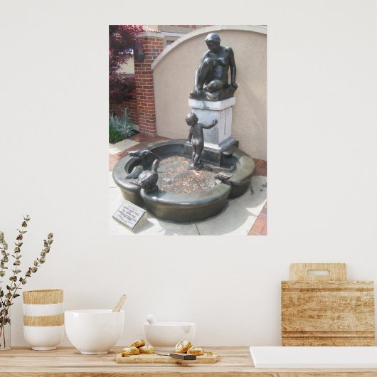 カンザスシティー噴水 ポスター (キッチン)