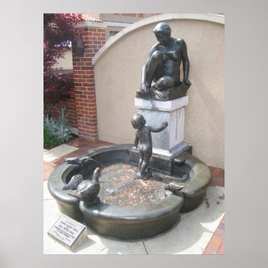 カンザスシティー噴水 ポスター (正面)